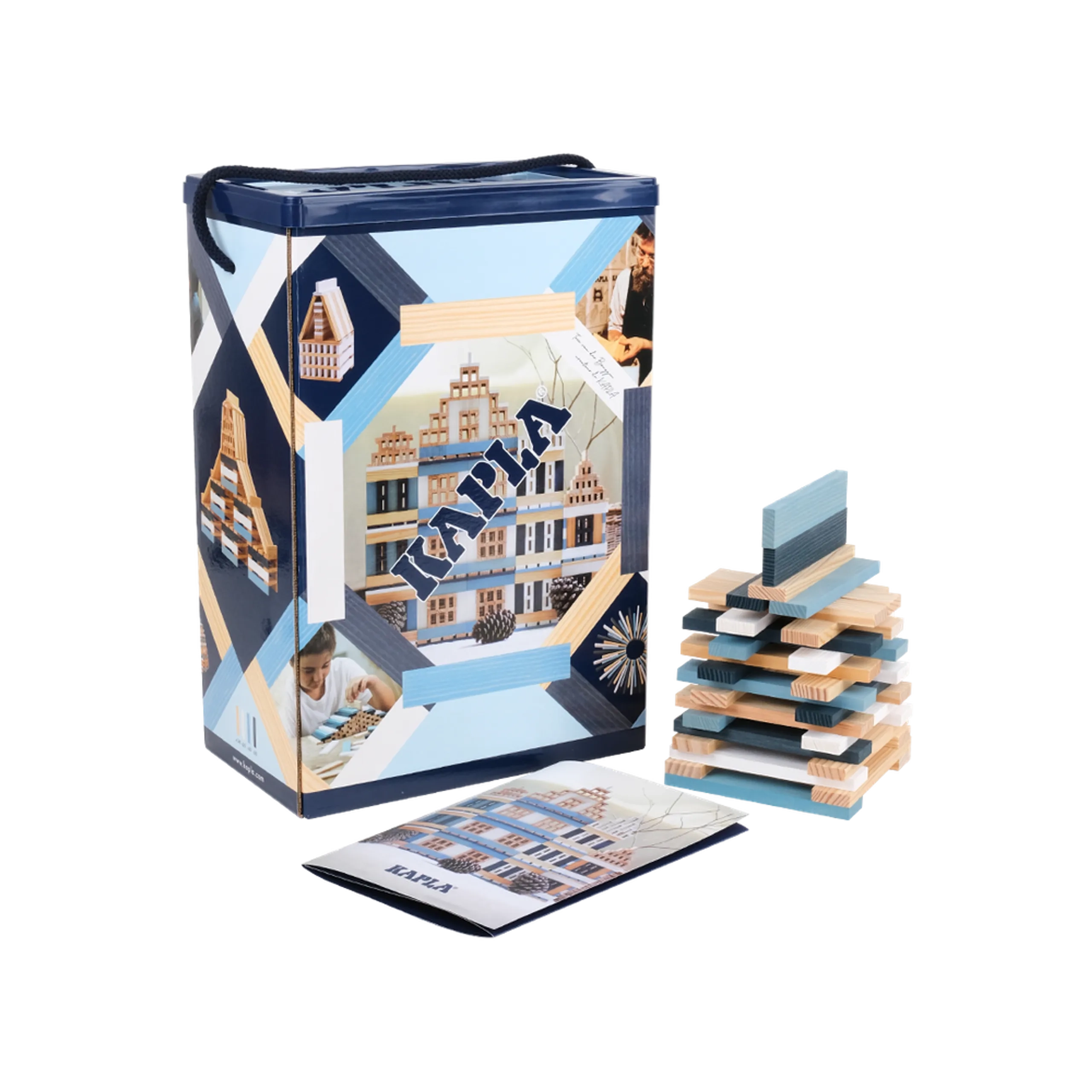 Wooden Building Blocks - 200 pcs