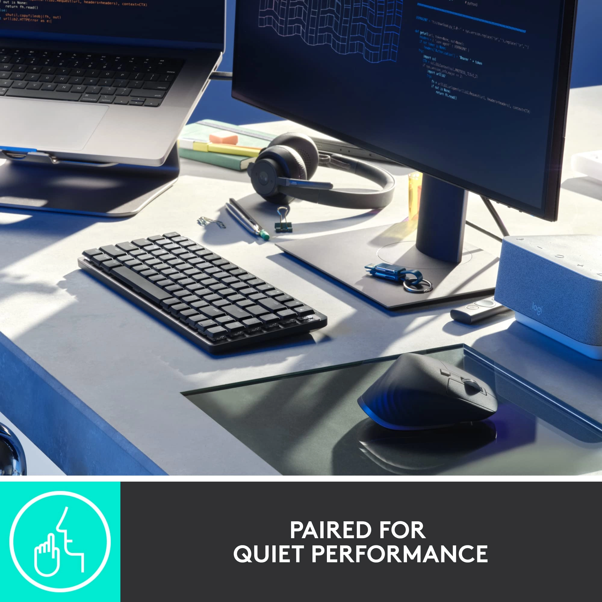 MX Mechanical Mini + MX Master 3S - TKL Wireless