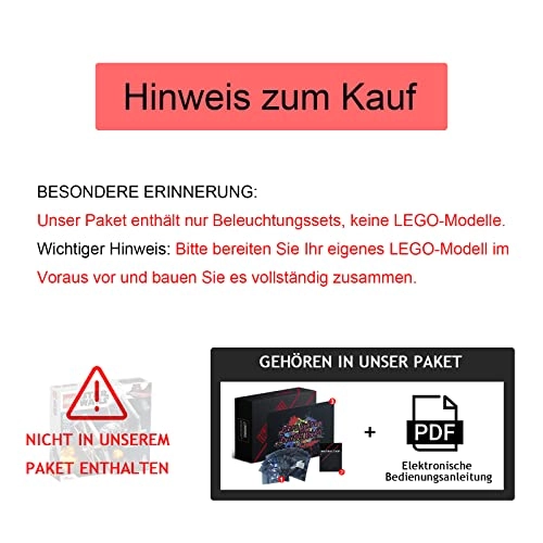 LED Light Set Compatible with LEGO 75300 Imperial TIE Fighter - ABS 5V