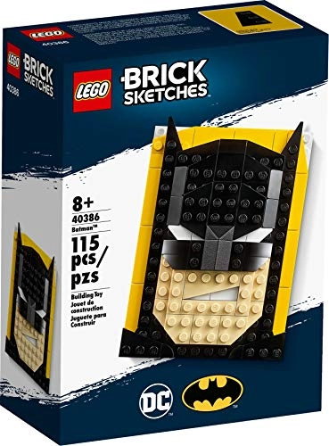 Brick Sketches Batman (40386) - Superhero