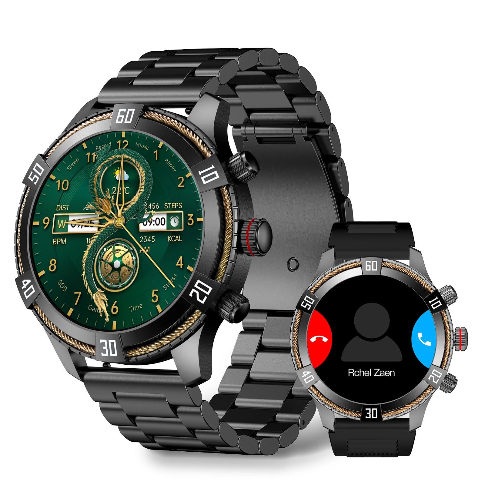 OHUGNA Military Smart Watch