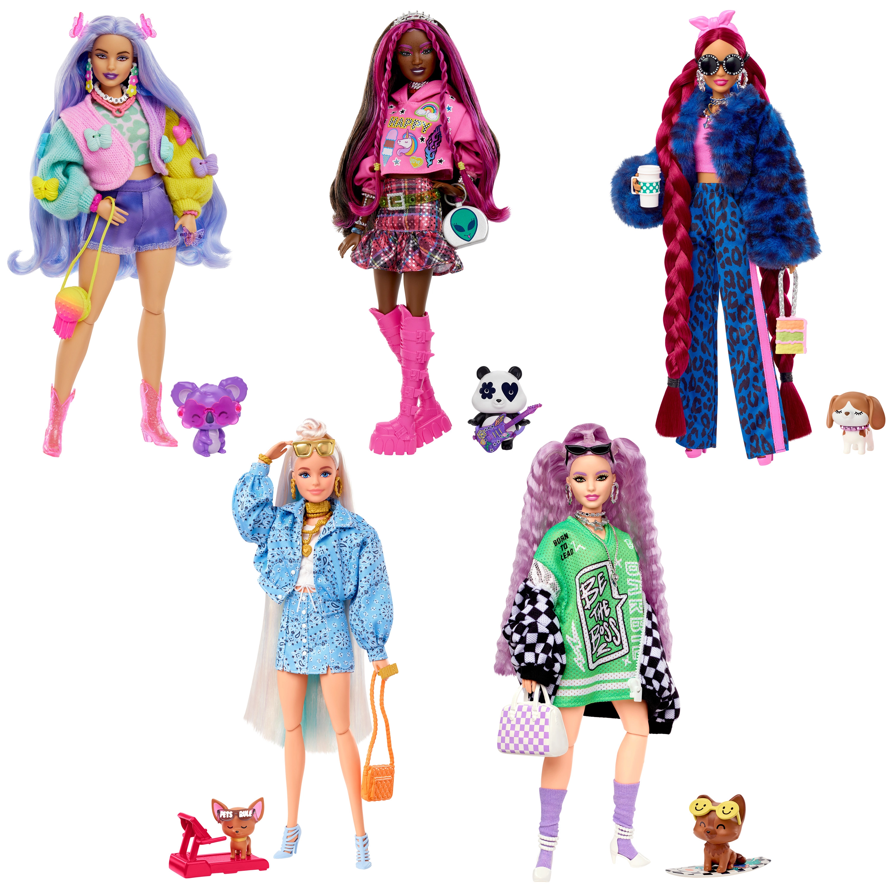 Barbie Extra Fancy - Doll Accessories Matching pet Ages 3+