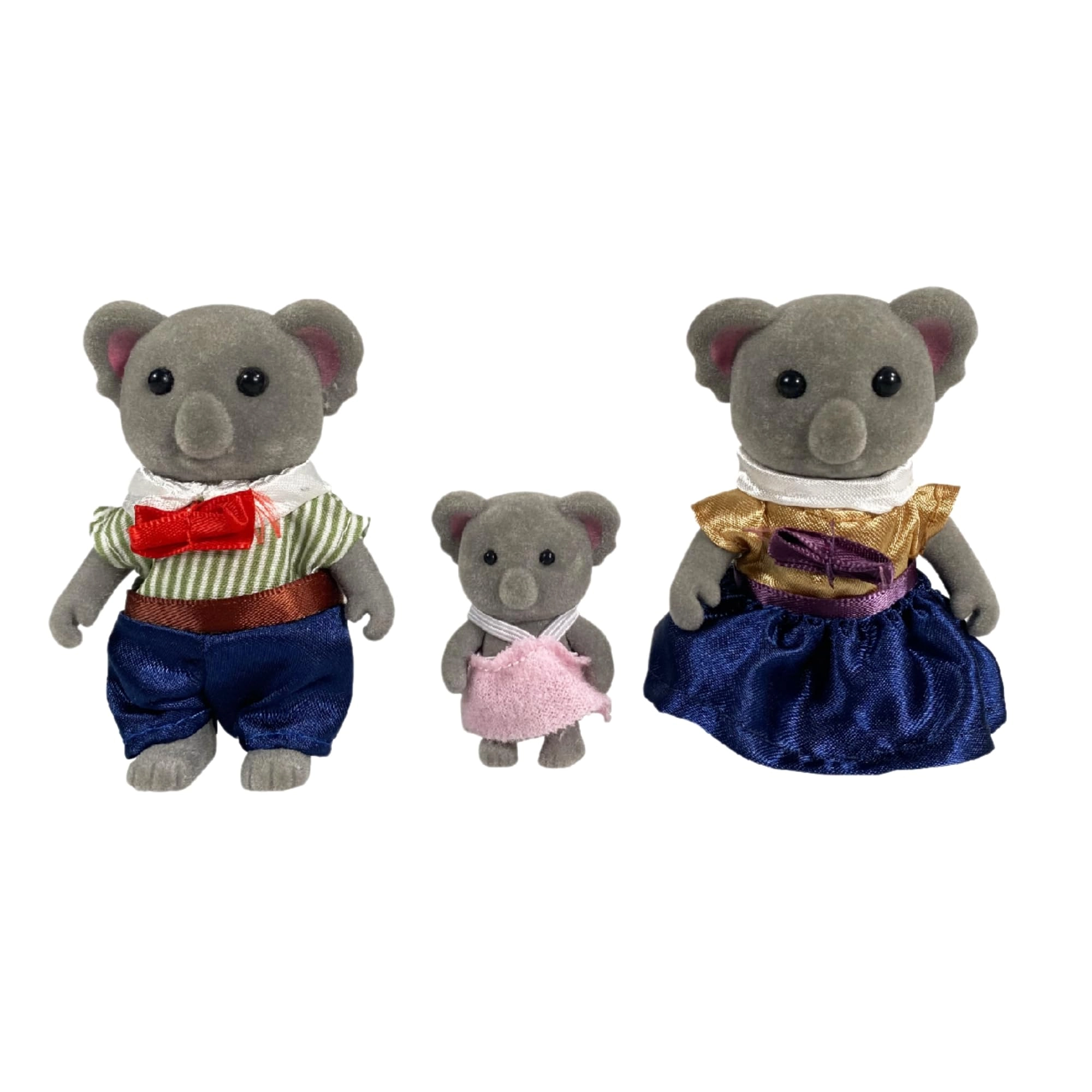 OLEOCA Koala Family 16.61 cm Plush - Gray 3pcs
