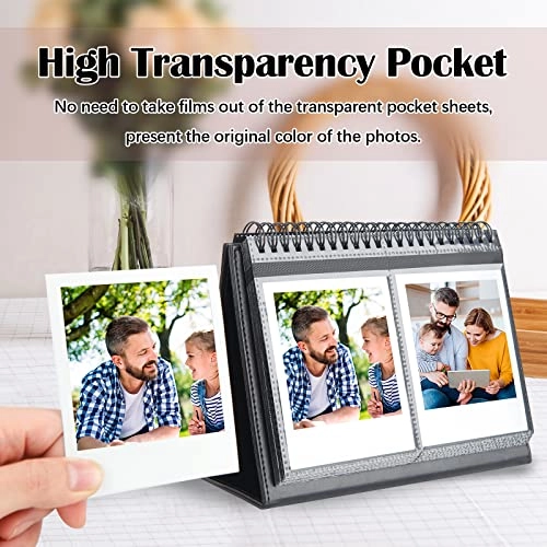 3.5x4.5" 64 Pockets Polypropylene Paper Photo Album