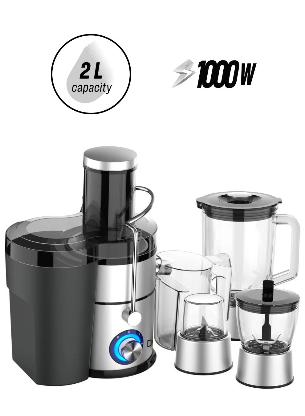4in1juicer&blender222 - 1000W 2L