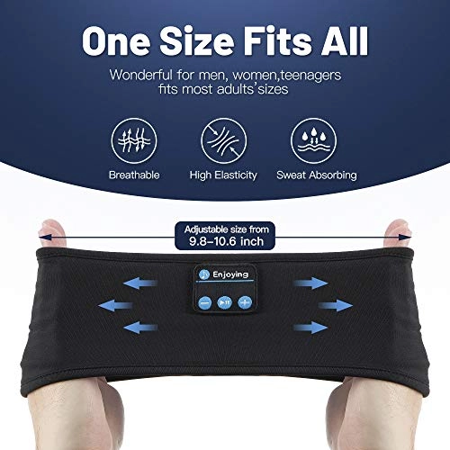 Sleep Headphones - Wireless Bluetooth 5.0 Ultra-Thin HD