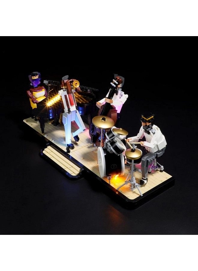 Led Lighting Kit for LEGO 21334 Jazz Quartet - Steel Construction