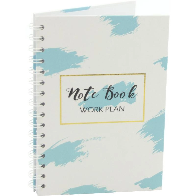 Notebook 19 X 26 cm Spiral - Grid 100 Sheets