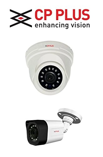 4 Channel 2 MP Universal HD DVR + Hard Drive - 2 TB + Dome Camera - 2.0 MP + Bullet Camera - 2.0 MP