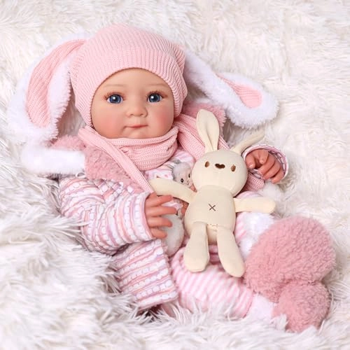 Bettie Reborn Dolls - 43.18 x 17.78 x 12.7 cm Vinyl Ages 3+