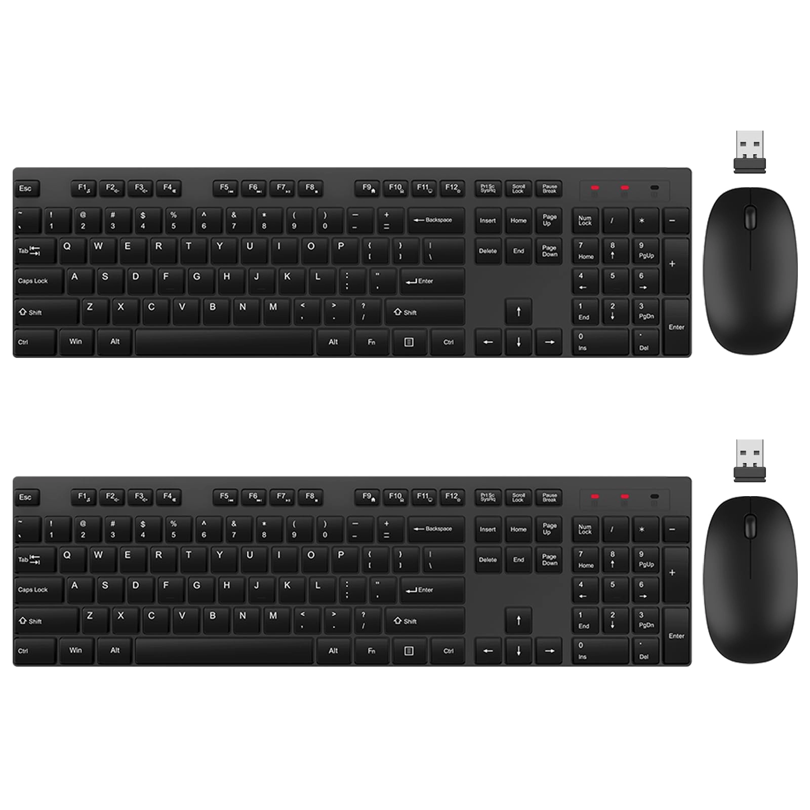 Keyboard and Mouse Combo - QWERTY Wireless