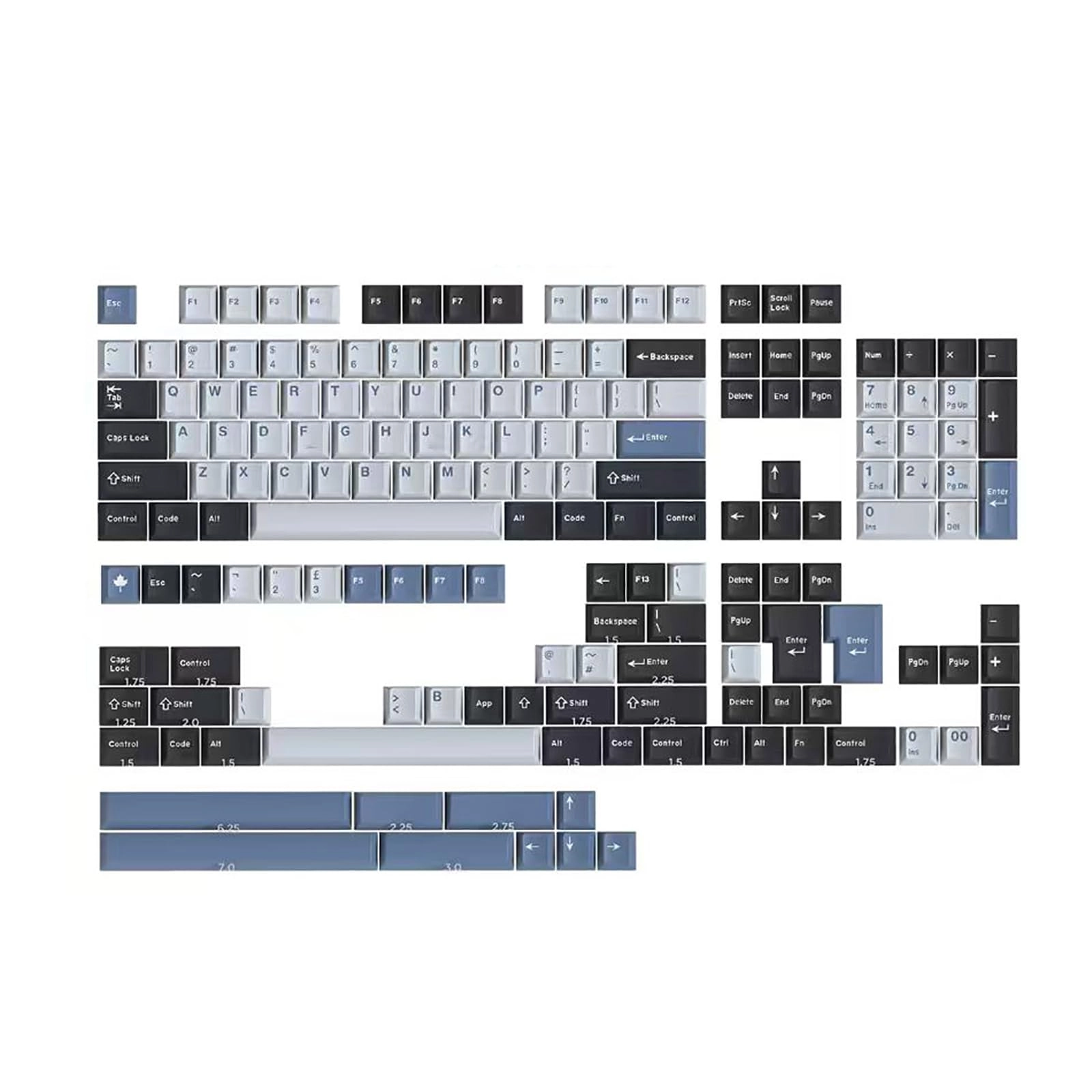 Sumgsn Botanical Keycaps - ISO/ANSI