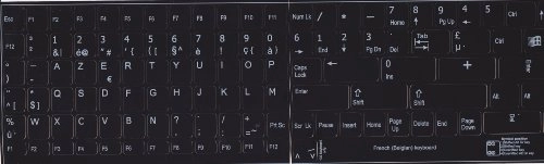 Replacement Keyboard Sticker - FRENCH AZERTY