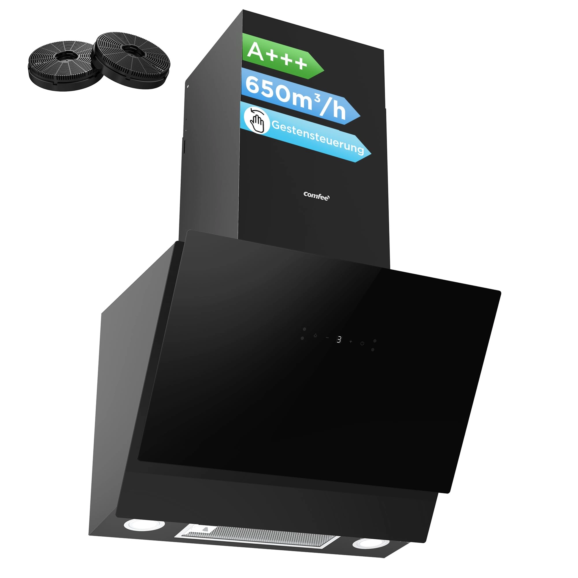 Comfeè CH60J72ET6A3B - 650 m/h 60 cm