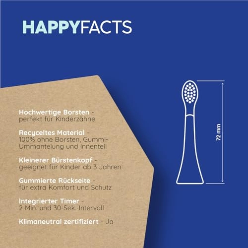 Replacement Toothbrush Heads - 9 pack VIBE 3 Eco VIBE 3 compatible