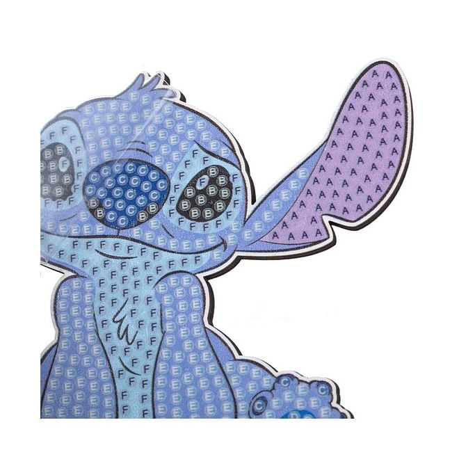 Disney Stitch Angel Crystal Art Buddy