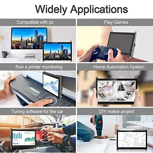 for RasPi Screen - 7 Inches 1024x600