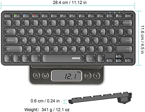 Universal Backlit Bluetooth Touch TV Keyboard - US Wireless