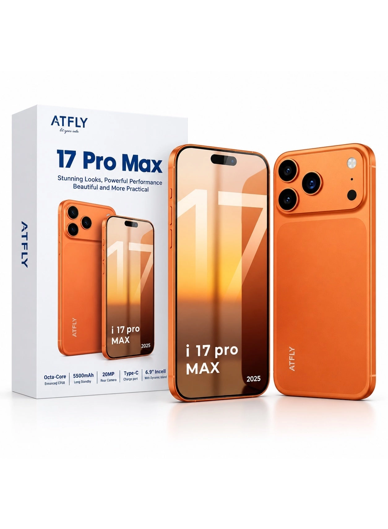 ATFLY 17 pro max 8GB 128GB