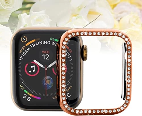 Full Body Case for Series 4 - Scratch Resistant Rose Gold Polycarbonate 2-Pack