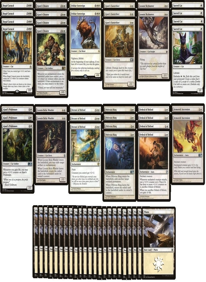 MTG Decks & More Elite Cat Deck - 60 Card