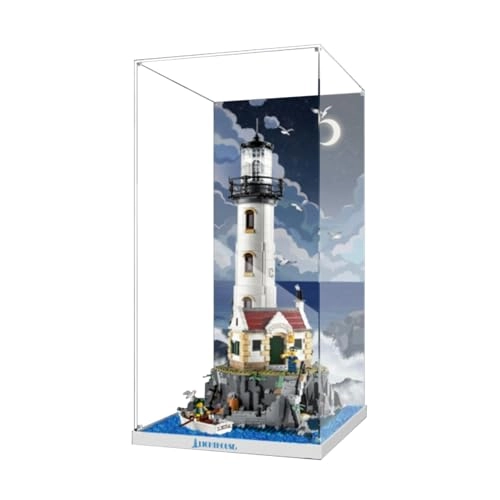 Figures Display Box - 30 x 30 x 60 cm Acrylic Dustproof Transparent
