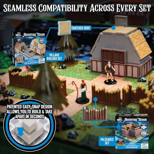 Adventure Terrain - Village Builder Modular 3D