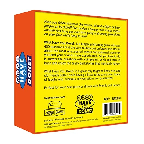 What Have You Done? - Card Game