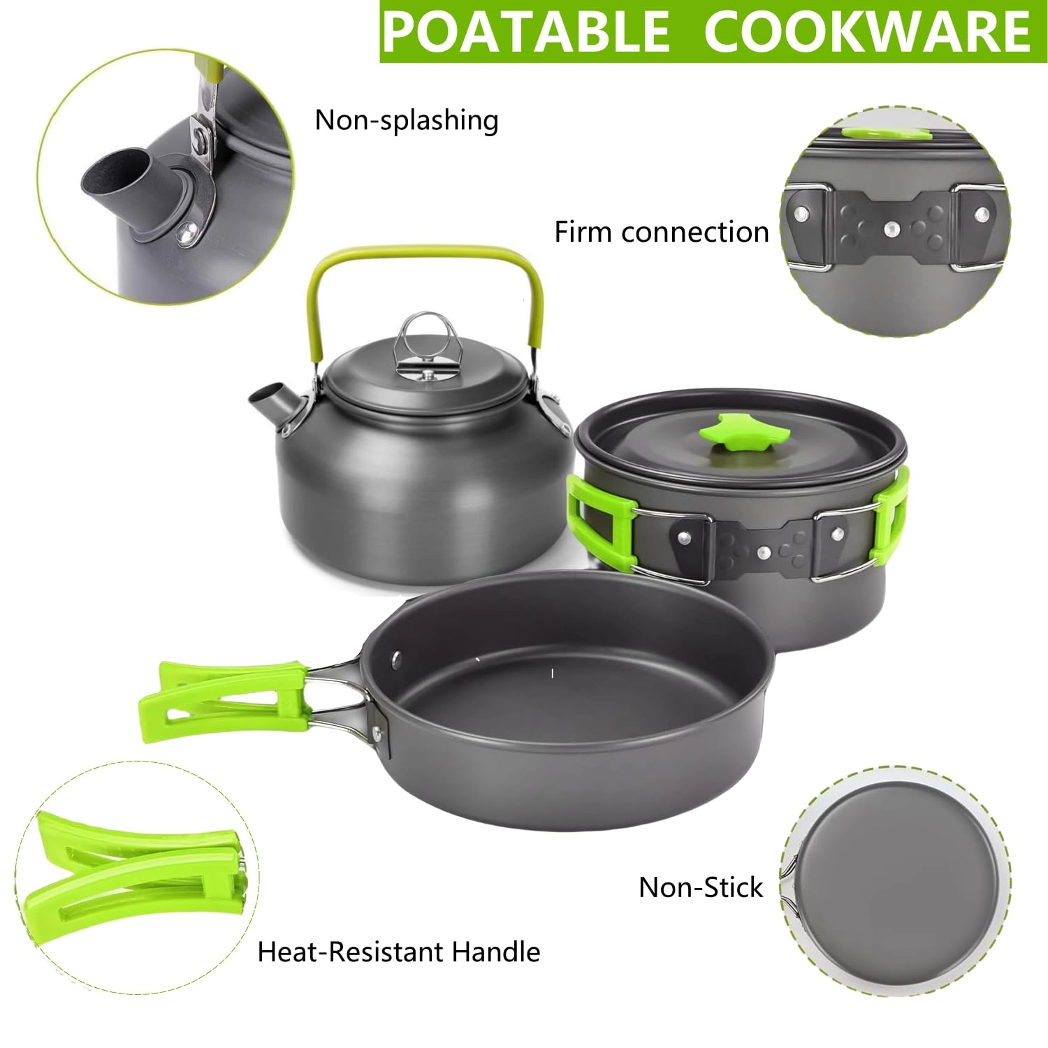 Mess Kit - 15pcs 1.9L