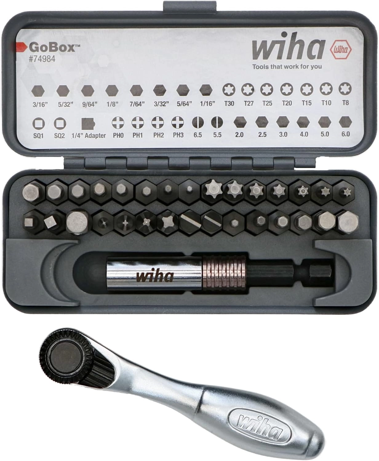 74984 GoBox Standard Bit Set - 32 Piece