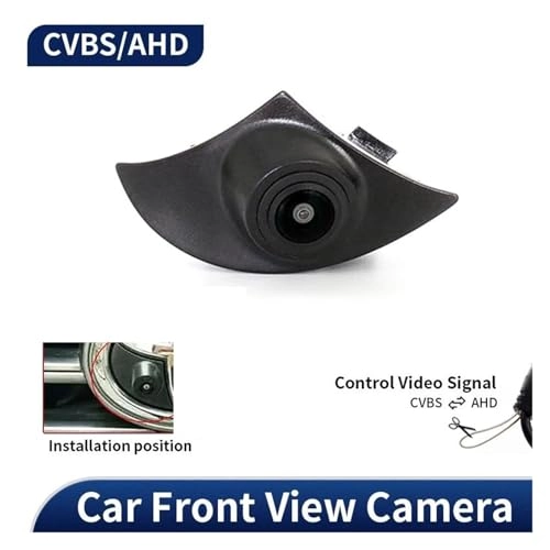 AHD Front View Logo Camera - Night Vision Wire