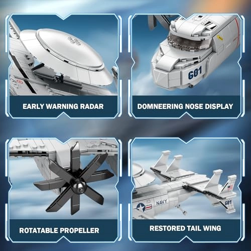 E-2 Hawkeye - Military Aircraft Construction Kit