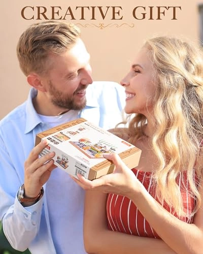 Dollhouse Wooden Aromatic Coffee Trolley