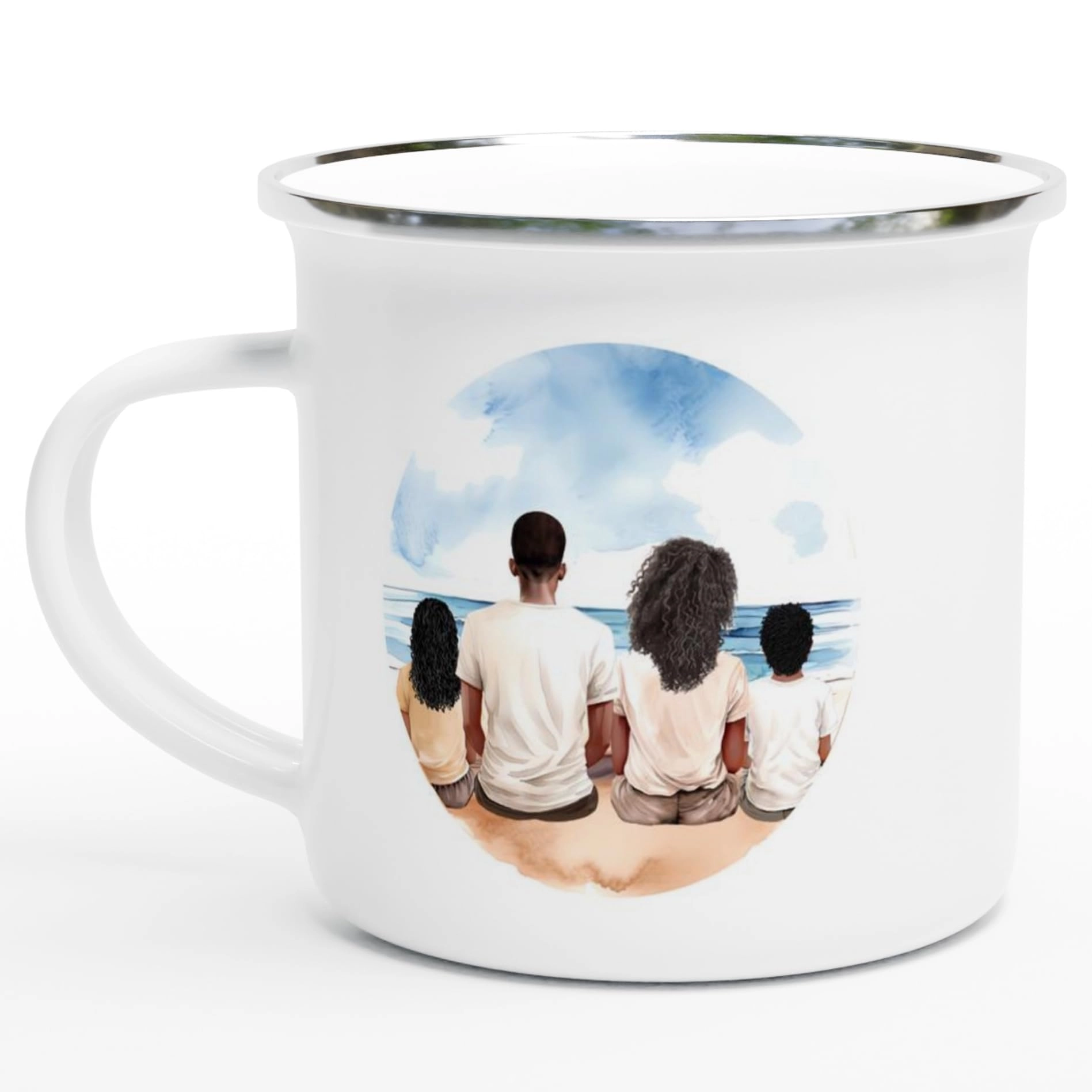 engravables Custom Printed Enamel Mug - 1 pcs Personalised Dog Lover