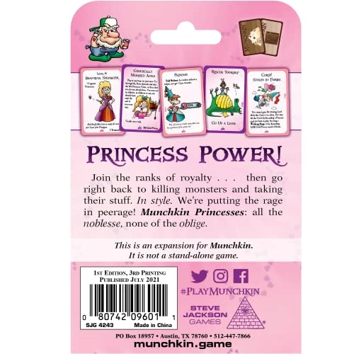 Munchkin: Princesses (Mini-Expansion)