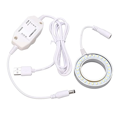 Microscope Ring Light - 0~100% Adjustable LED