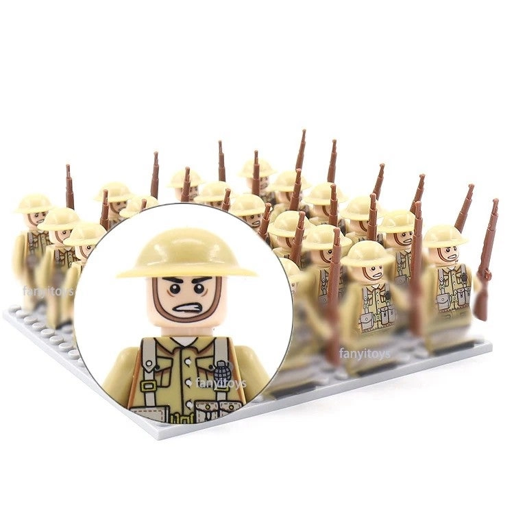 Mini Super Hero Building Block Figures - Military Ninja