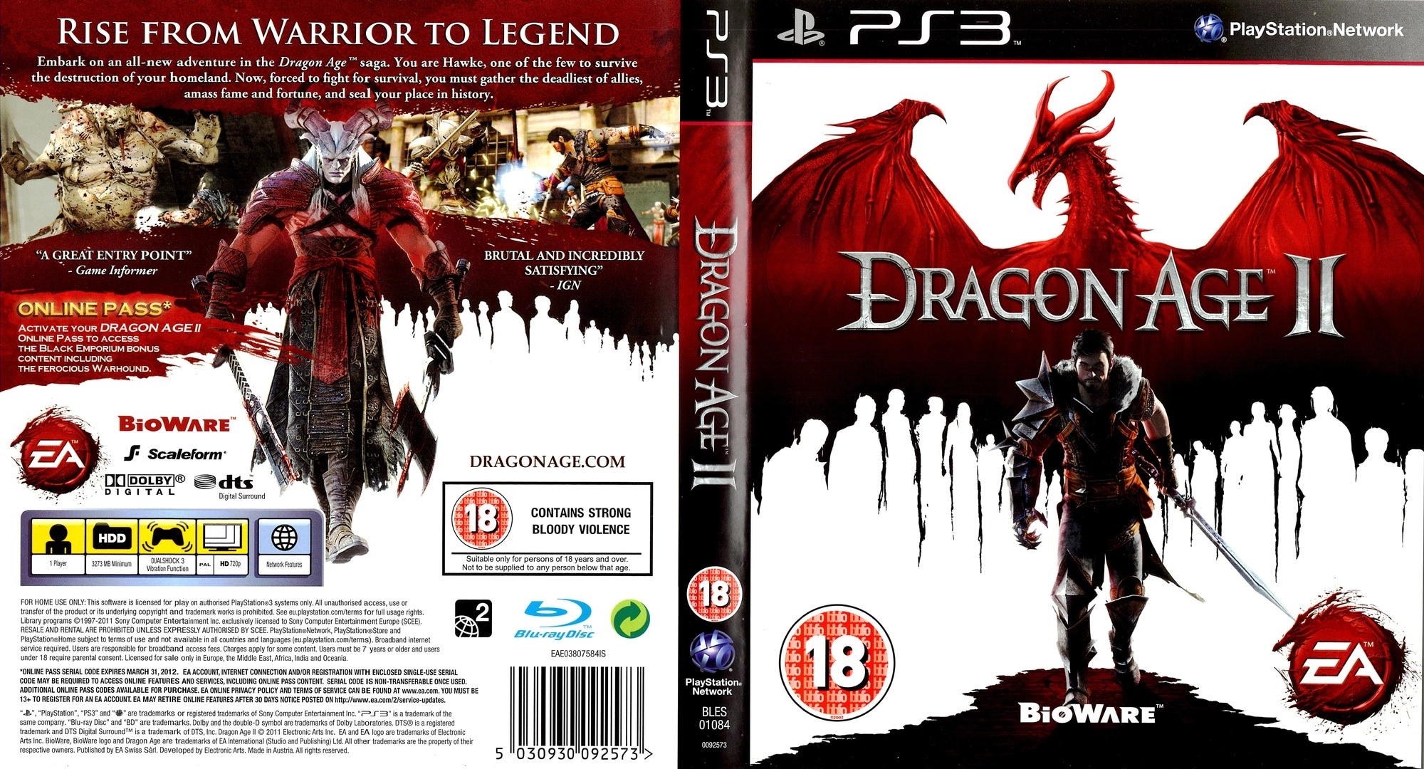 Dragon Age 2 - PlayStation 3