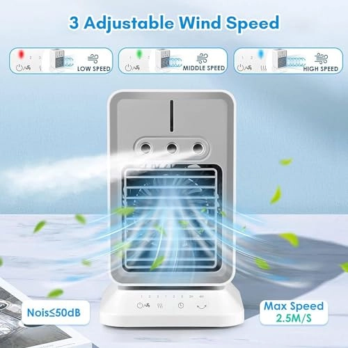 Portable Air Conditioner - 600ML Battery Powered