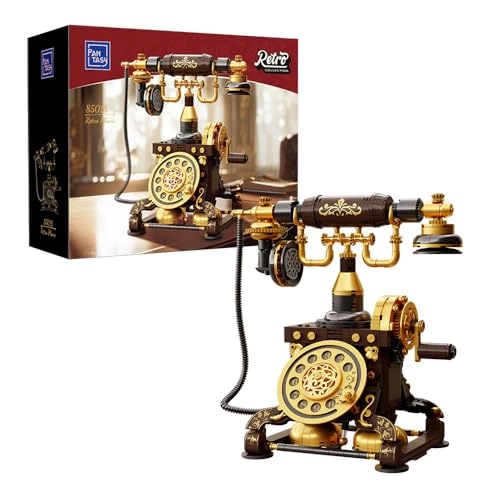 Retro Telephone Building Blocks Set - 680 pcs