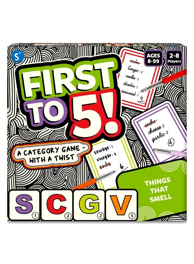 First to 5! - Card Game