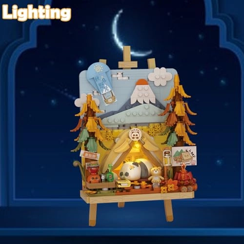 Panda 3D Painting Model - 650pcs