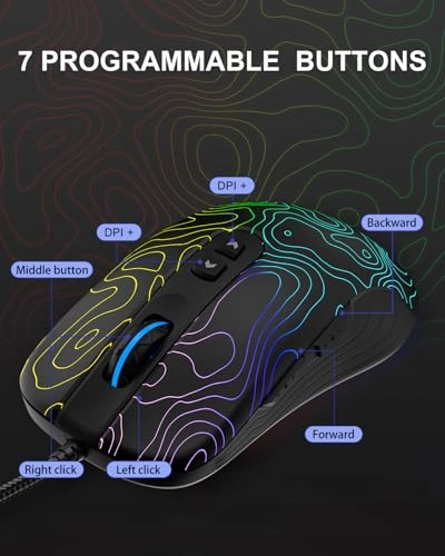 G706 Gaming Mouse - USB