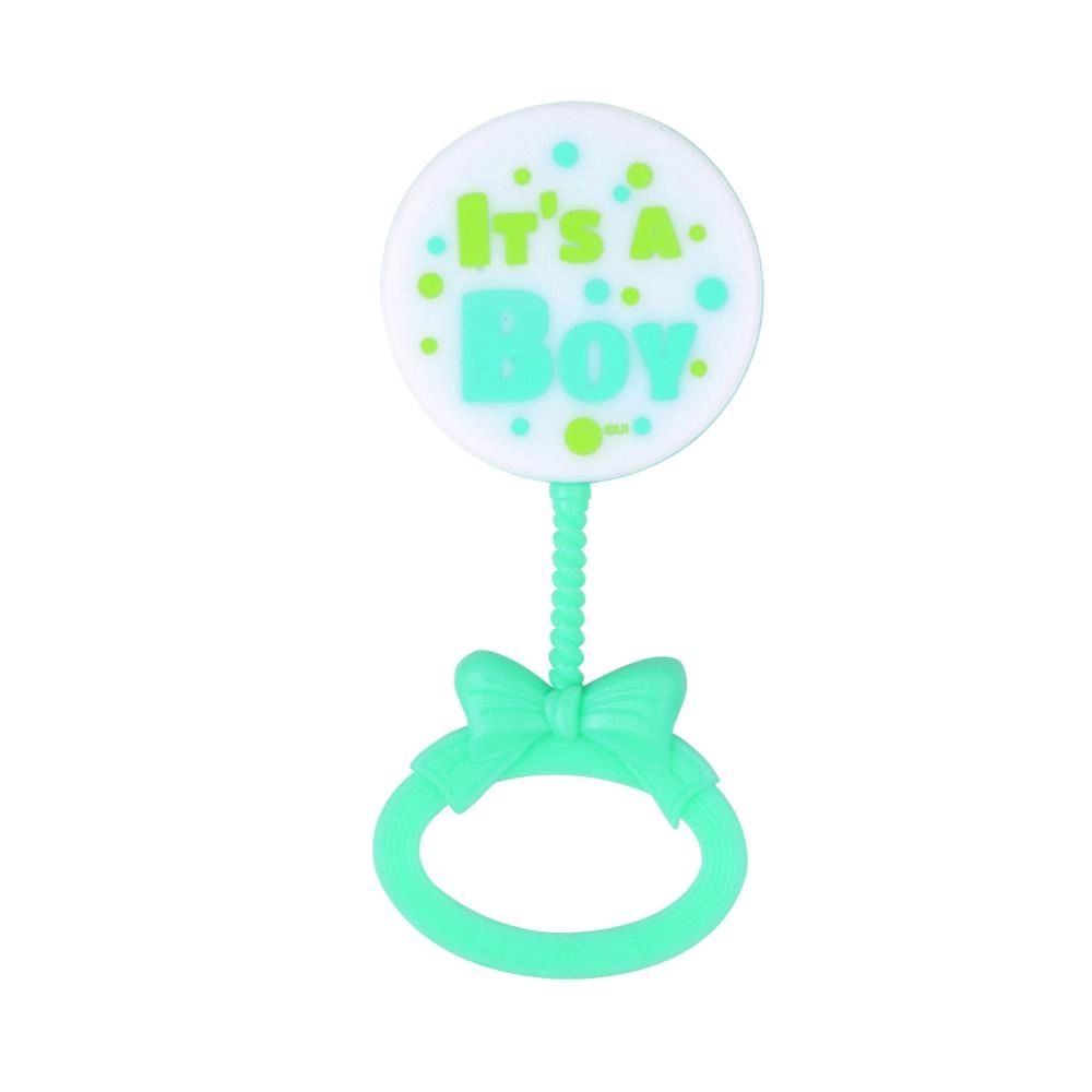 Party Zone Baby Shower Favors Its A Boy Rattle - 4pcs