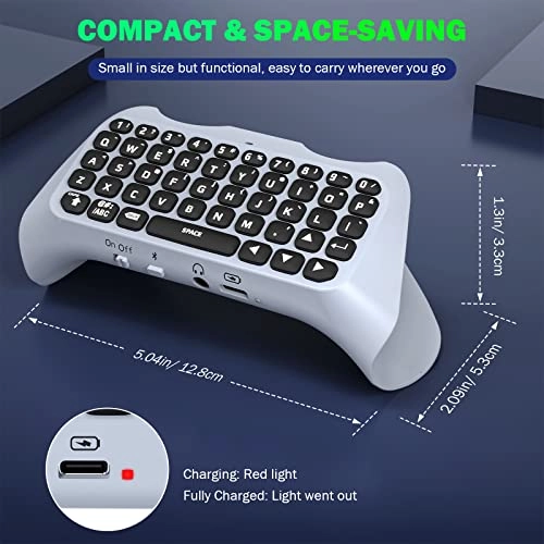 RGB Backlight Keyboard - Bluetooth PS5