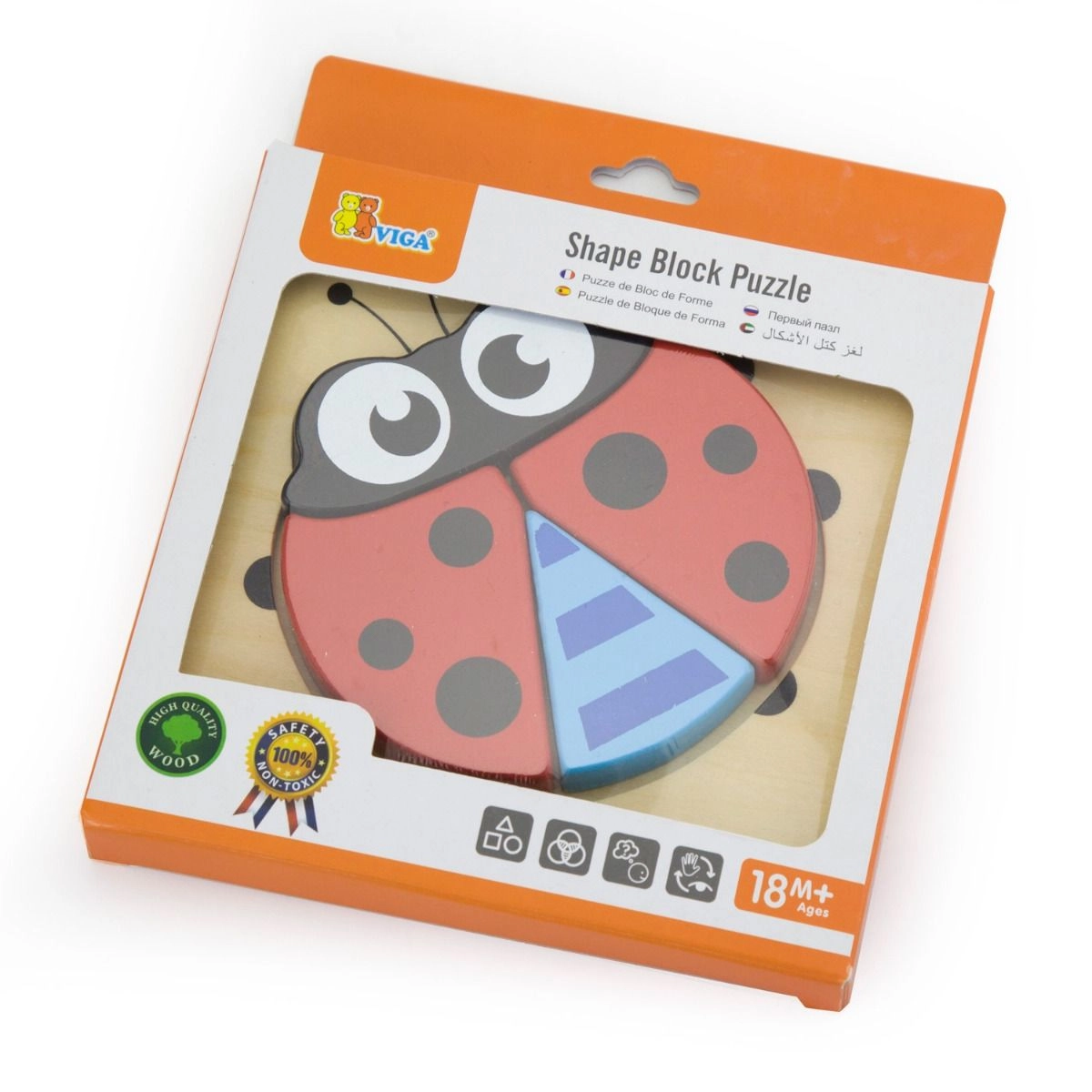 Handy Block Puzzle - Ladybird - 3 +