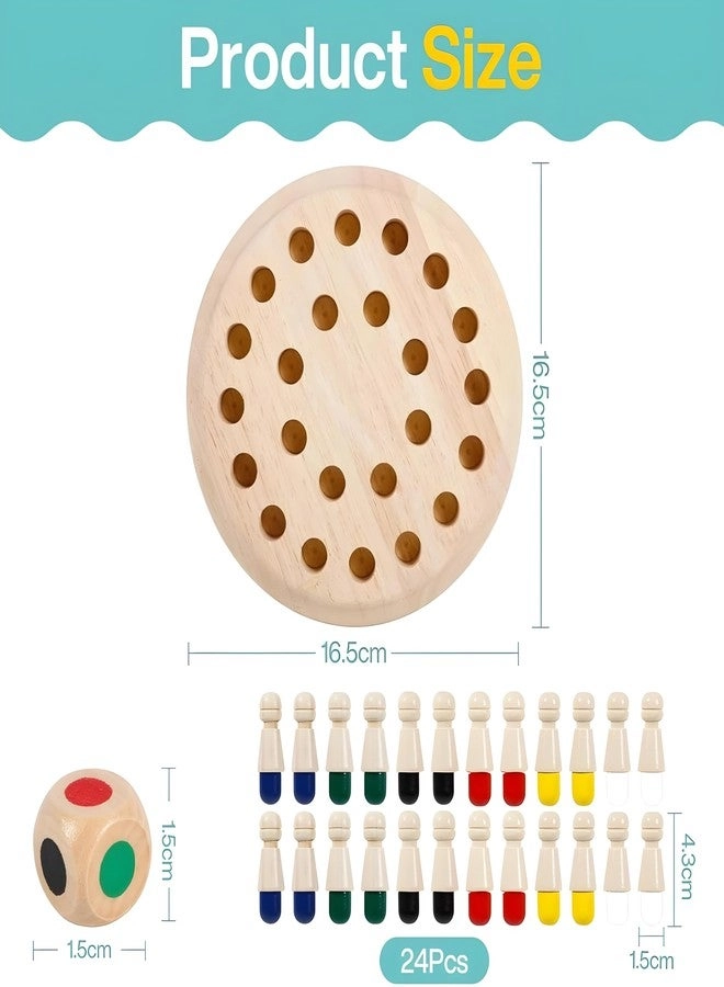 Memory Chess Board Game - Wooden Montessori