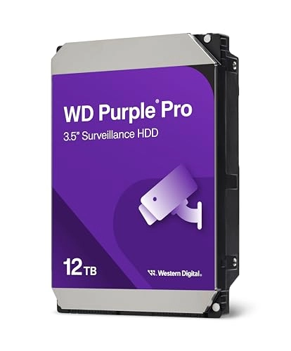 WD Purple Pro 3.5" 7200rpm SATA (WD122PURP-SPCCFY0) - 12TB