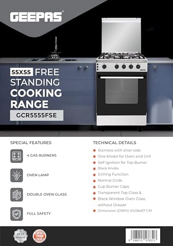GCR5555 GAS Cooker