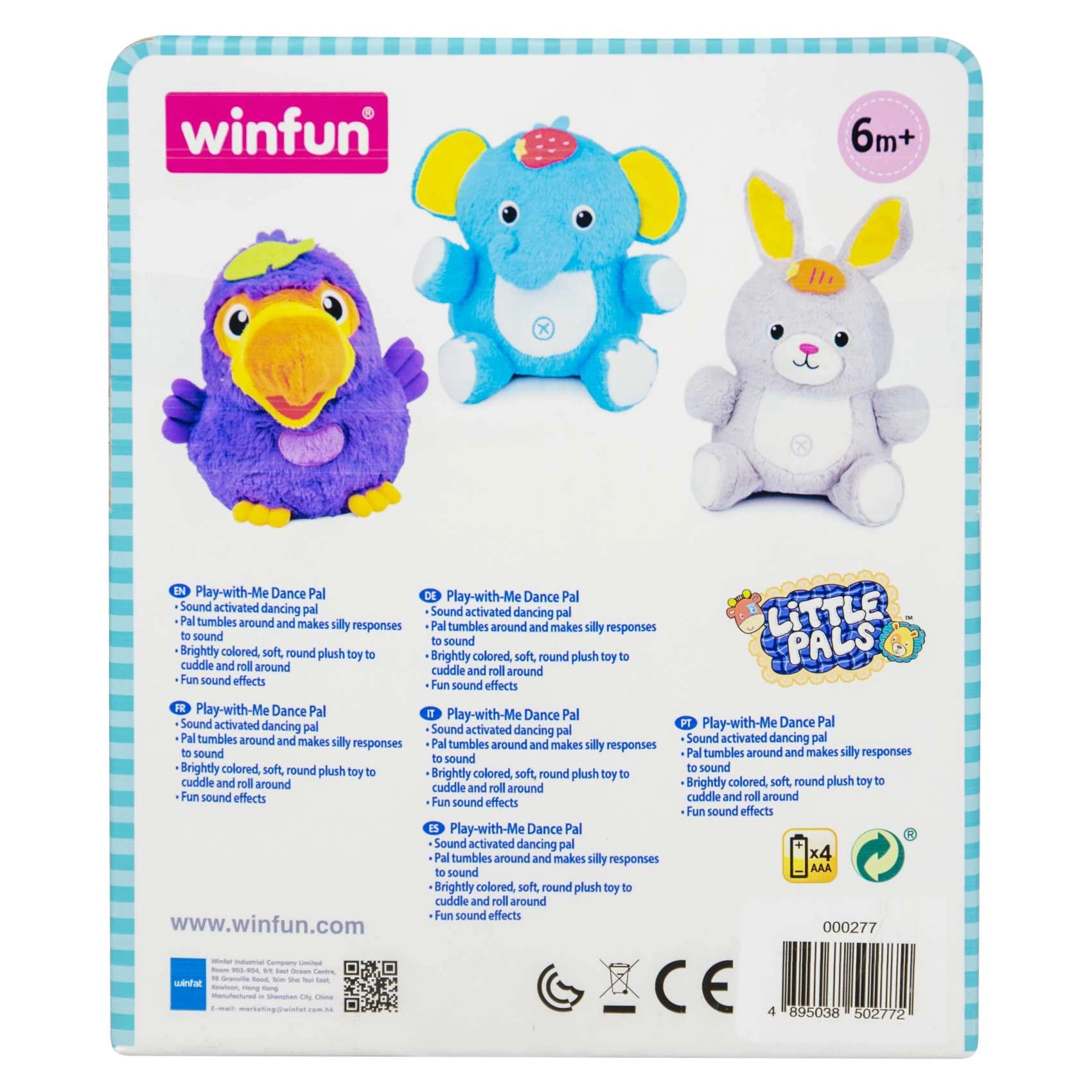 Winfun Play With Me Dance Pal - 6 months+